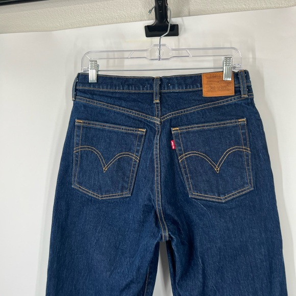 Levi’s Ribcage Boot Cut Jeans Button Fly High Rise - Picture 6 of 8